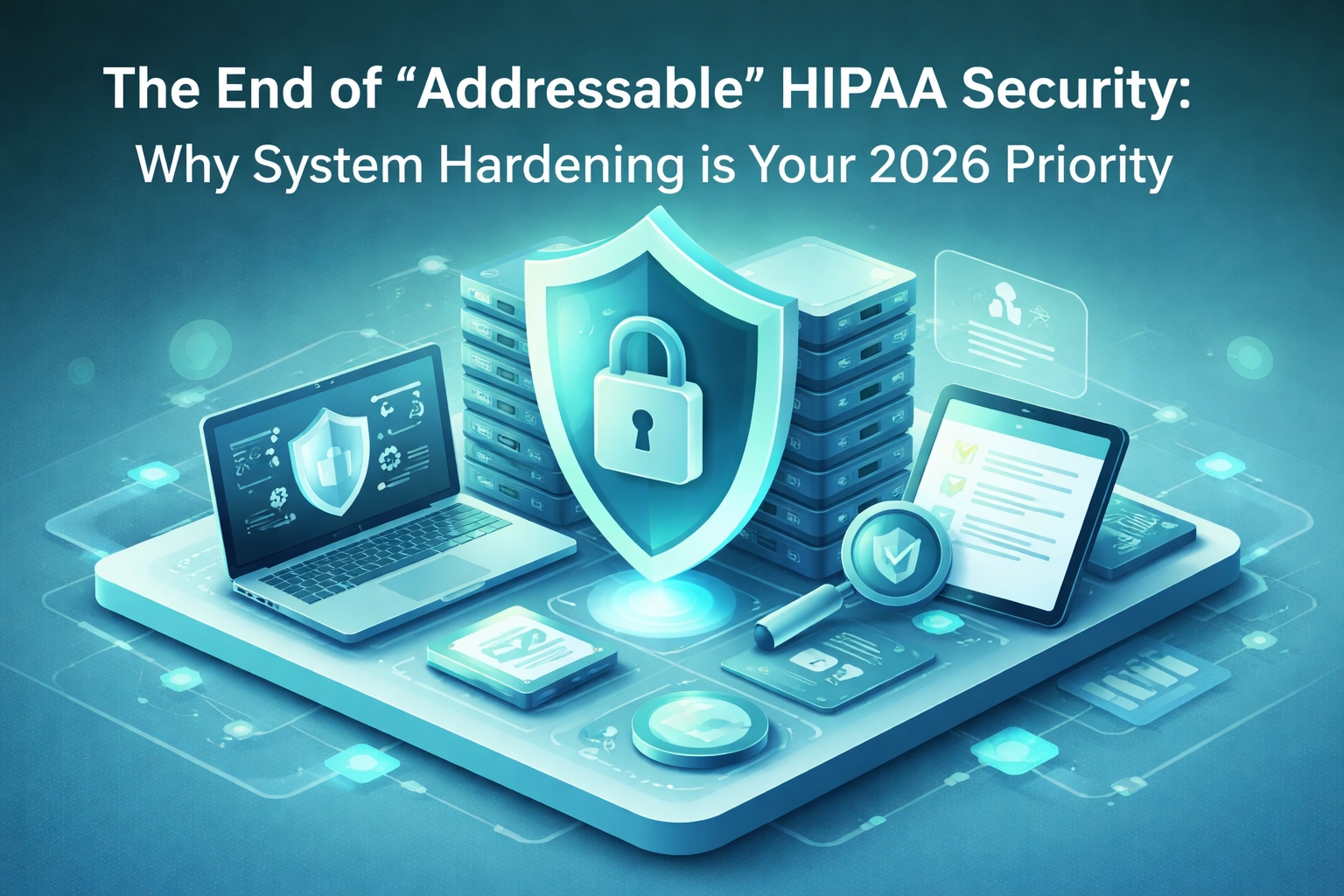 The End of "Addressable" HIPAA Security: Why System Hardening is Your 2026 Priority