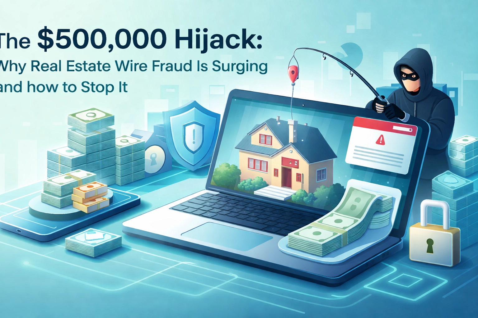 The $500,000 Hijack: Why Real Estate Wire Fraud Is Surging and How to Stop It